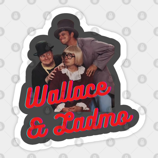 Wallace and Ladmo Sticker by Music City Collectibles